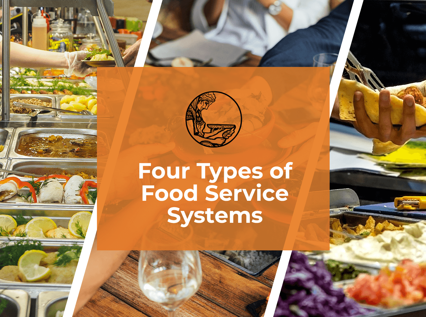 What are the 4 different types of meal service?