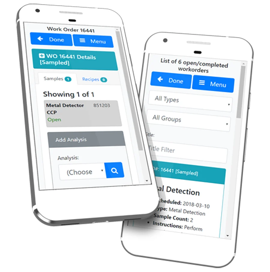 QA Software - Work Orders