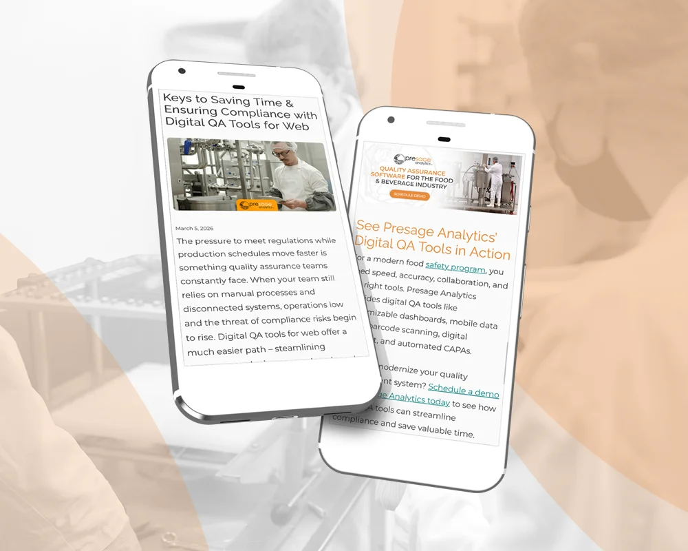 Presage Blog & FSQA News